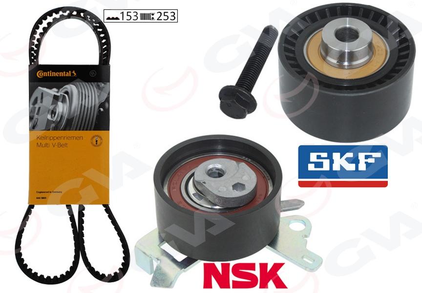 EKSANTRİK GERGİ KİTİ (153x254) P206-307-406-407-807-C4-C5-C8-JUMPY-XSARA 1.8 16V-2.0 16V (K015528XS) - GVA - OEM 0831.T4