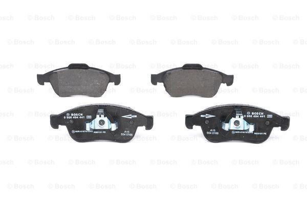 FREN BALATASI ON (155 MM) RENAULT FLUENCE MEGANE III CAPTUR DACIA DUSTER 10- - BOSCH - OEM 410600379R