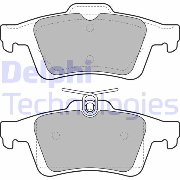 ARKA BALATA FOCUS II CMAX 03> CONNECT 02> LAGUNA III 07> OPEL VECTRA C 02> SIGNUM 03> CITROEN C5 08> PEUGEOT P508 10>18 - DELPHI - OEM 3M512M008AC