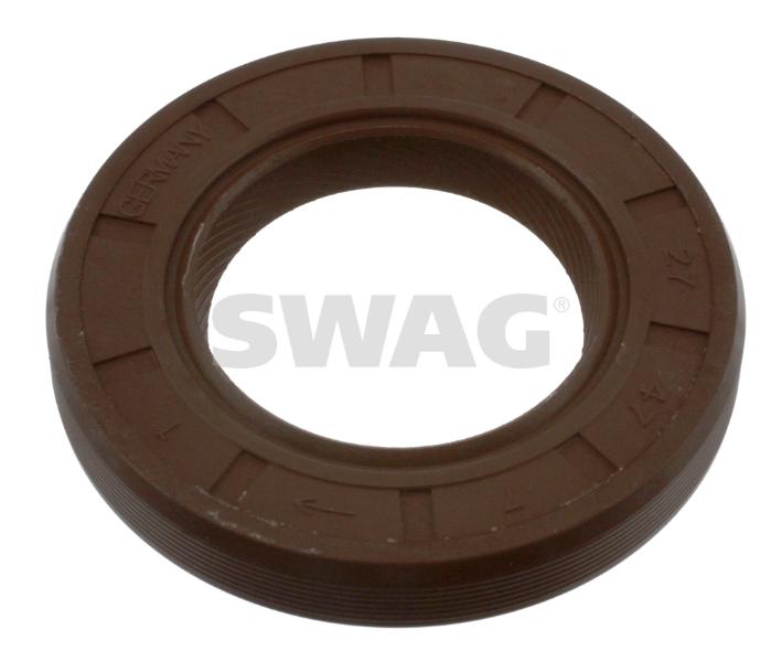 EKSANTRİK MİL KEÇESİ FORD-PEUGEOT-CITROEN-OPEL-VOLVO-FIAT 02> 1.4-1.5-1.6-2.0 TDCİ-HDİ (DIŞ ÇAP:47mm, İÇ ÇAP:27mm, KALINLIK:7mm) - SWAG - OEM 0807.28