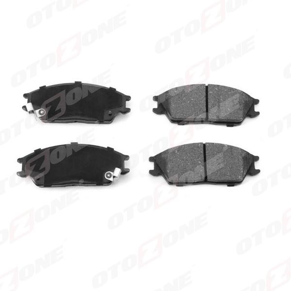 ÖN FREN BALATA HYUNDAI ACCENT 1.3L 1.5L 1.6L benzinli 1.5L CRDi dizel 95-05 / GETZ 1.1L 1.3L 1.4L benzinli 1.5L CRDi dizel 02-09 / EXCEL 90-95 / SCOUPE 92-96 - OTOZONE - OEM 581011CA10