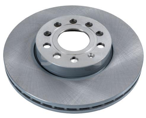 FREN DİSKİ ÖN VW CADDY-PASSAT-GOLF 5/6/7- SKODA OCTAVIA FORD CONNECT 23> (ÇAP: 288mm, KALINLIK: 25mm Delik: 9 ) - SWAG - OEM 1K0615301T