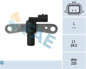 KRANK MILI SENSORU LOGAN 1.2 16V-1.4MPI-1.6MPI - FAE - OEM 8200772182