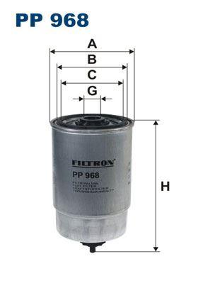 YAKIT FİLTRESİ PEUGEOT BOXER 00>06 2.0 HDI 2.8 - FILTRON - OEM 46797378