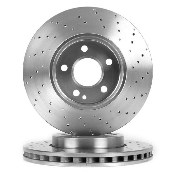 FREN DISKI ON MERCEDES W176 W246 C117 X117 X156 — AYD 50541 - AYD - OEM A2464212512