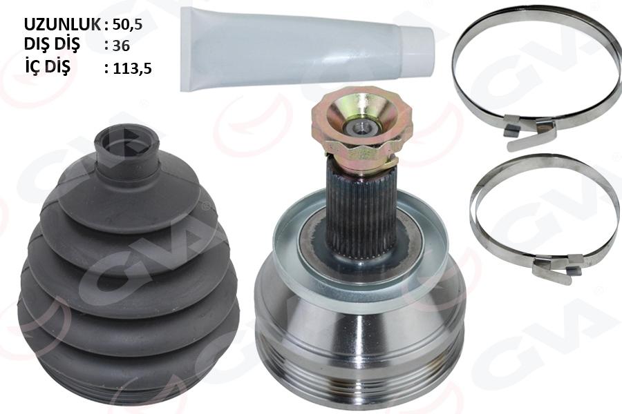 AKS KAFASI DIŞ POLO-CORDOBA-FABIA 1.2 TDI-1.4 TDI (AMF-BNV-BNM-CFWA) - GVA - OEM 6Q0498099B