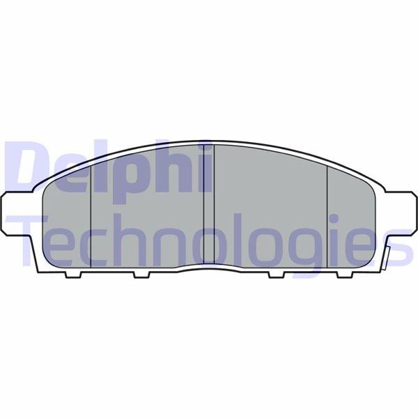 ÖN FREN BALATA FIAT FULLBACK 16> / MITSUBISHI L200 2.4L 4N15 KL1T KL2T Euro5 H-LINE 15-> (Telli tip) - DELPHI - OEM 6000609714