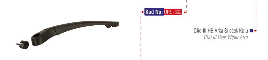 ARKA SİLECEK KOLU CLIO III - URS - OEM 7701059392