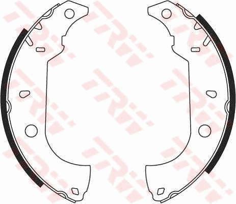 ARKA FREN BALATASI PABUC TEMPRA SW-MAREA WEEKEND 96> - TRW - OEM 77362298