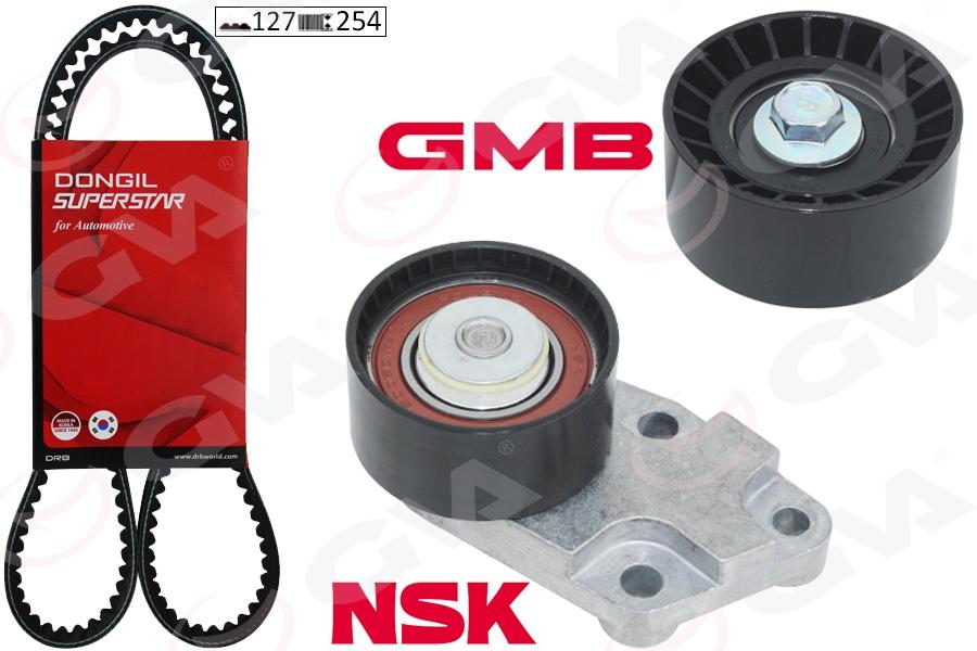 EKSANTRİK GERGİ KİTİ (127x254) CHEVROLET-DAEWOO AVEO-CRUZE-KALOS-LACETTI-NUBIRA 1.4-1.4-1.6 (05-) - GVA - OEM 96103222