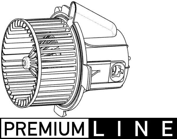FAN MOTORU (178X168) CITROEN C4 (ENo:8EW009157541) - MAHLE BEHR - OEM 6441S6