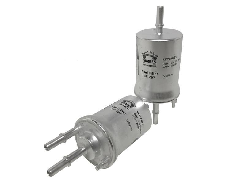 YAKIT FILTRESI ( BENZIN 3 BAR) POLO 05- CORDOBA 02-09 IBIZA IV 02-09 1.2 1.4 16V 1.6 2.0 - SARDES - OEM 6Q0201051B