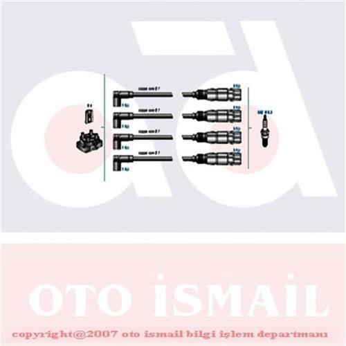BUJI KABLOSU  GOLFIV 1.6  98 / 01 - DODUCO - OEM 06A905409A
