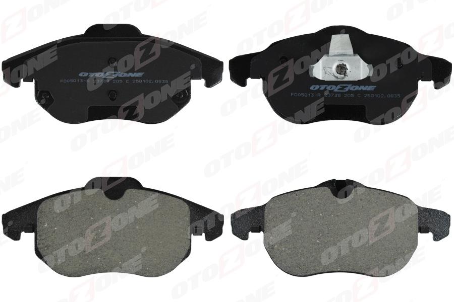 ÖN FREN BALATASI ASTRA H 05>10 VECTRA C 08.02> ZAFIRA B 05>10 SAAB 9.3 02> CROMA 06.05> - OTOZONE - OEM 93166798