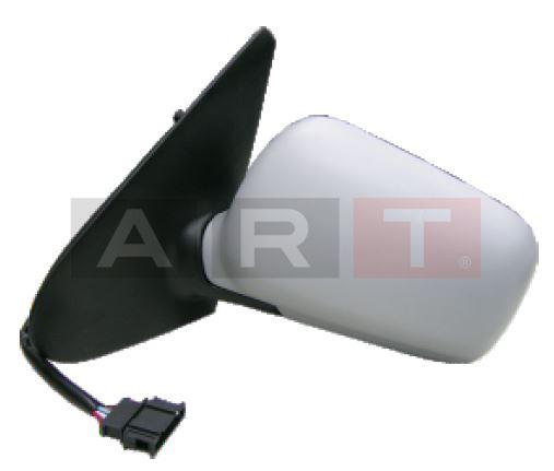 DIS DIKIZ AYNASI ELEKTRIKLI ISITMALI ASTARLI ASFERIK SOL VOLKSWAGEN POLO II 94-99 - ART - OEM 6N1857507AGRU