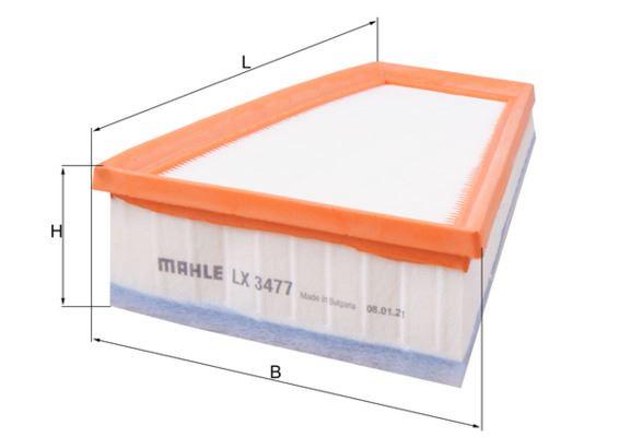 HAVA FILTRESI MERCEDES M270 X156 W176 W246 C117 X117 - MAHLE - OEM A2700940004