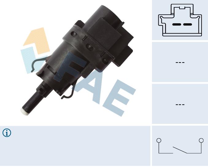FREN MÜŞÜRÜ FIESTA V-VI-FOCUS II-FUSION-MONDEO IV-TRANSİT-TRANSİT CONNECT- JAGUAR MAZDA-VOLVO - FAE - OEM 3M5T13480AC