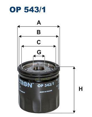 YAG FILTRESI TRANSIT V348-V347-V363-V362 06>14 2.2-2.4 TDCI BOXER JUMPER III BOXER JUMPER DUCATO 2.2HDI 06>2.2HDI (OP 540/2) - FILTRON - OEM 9808867880