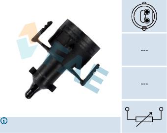 HAVA ISI SENSORU MERCEDES M102 M103 M116 M117 W201 W124 W126 W140 R129 - FAE - OEM A0075422117
