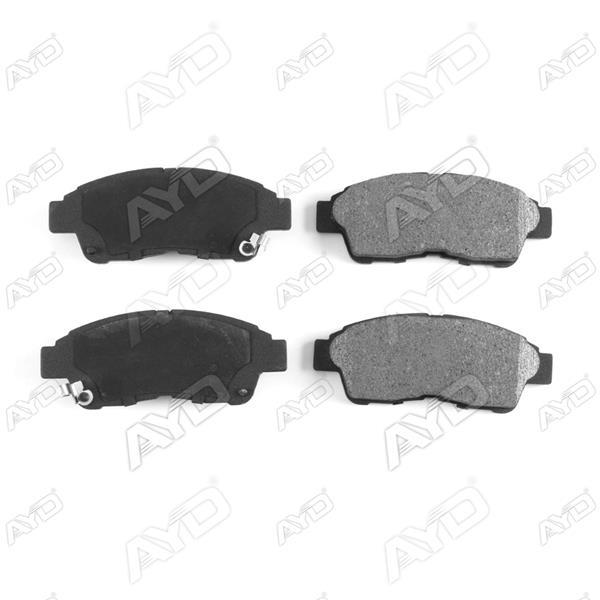 ÖN FREN BALATA TOYOTA COROLLA 1.6L 4A-FE (enjeksiyonlu) AE101 AE111 92-00 / CARINA E. CORONA 2.0L 3S-FE ST191 ST191E 92-98 / RAV4 2.0L 3S-FE SXA10 95-00 - AYD - OEM 0446512500