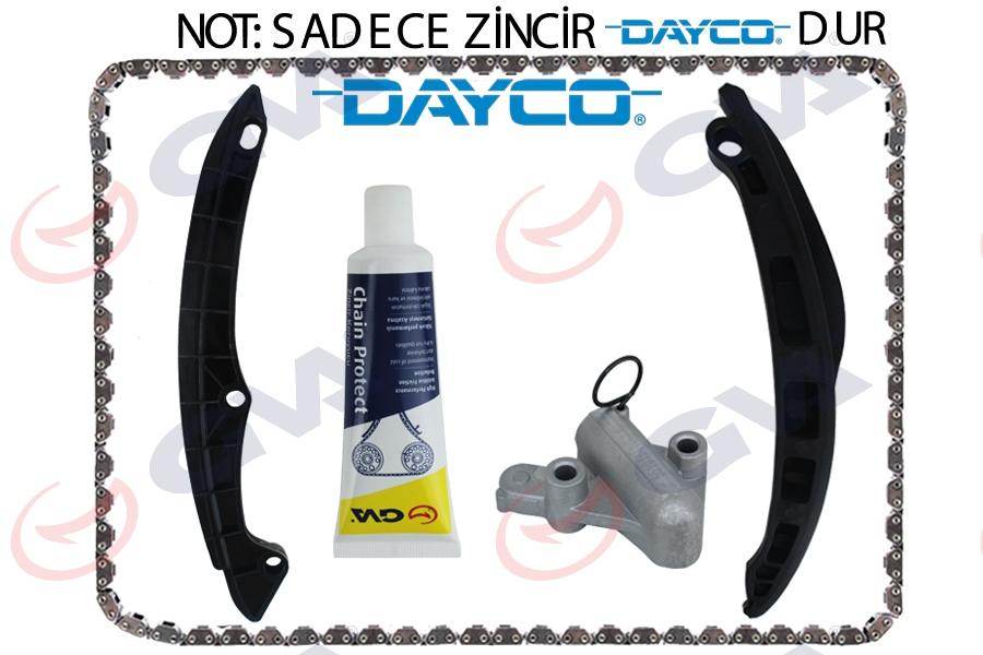 EKSANTRİK ZİNCİR SETİ GOLF5/6-JETTA-PASSAT-SCIROCCO-A3-LEON 1.6 FSI (BLF)- 1.4 TSI (CAXA-BMY-BLG) - GVA - OEM 03C198119