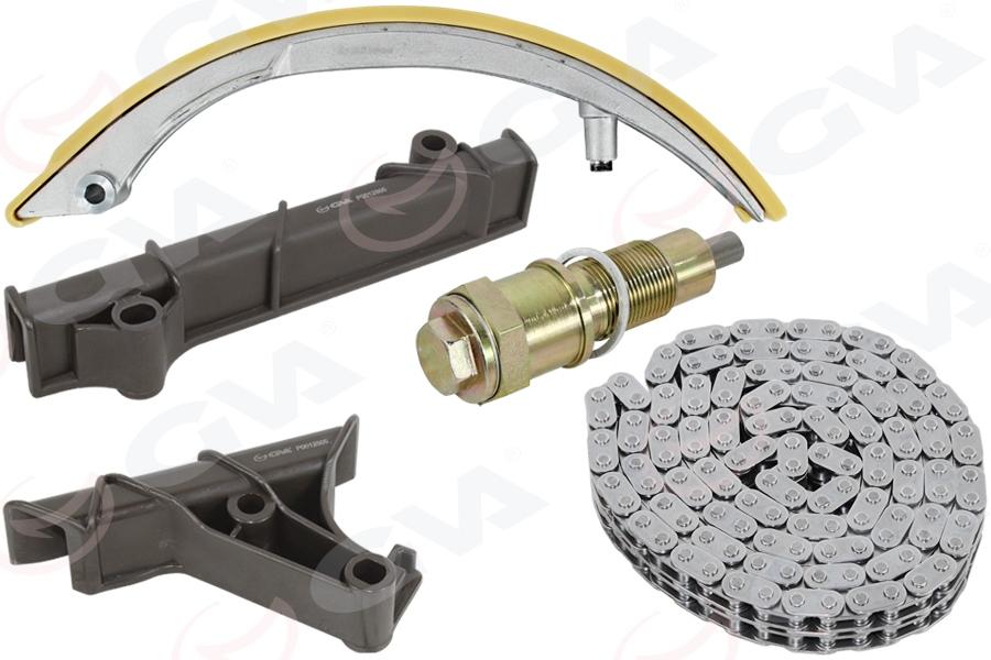 EKSANTRIK ZINCIR SETI MERCEDES OM601 OM602 W201 W202 W210 W124 W460 W461 W463 W638 B901>B903 - GVA - OEM A0039975594