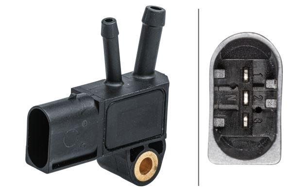 EGZOZ BASINC SENSORU MERCEDES OM640 OM642 OM646 W204 C218 W212 C207 W221 W461 W639 B906 - HELLA - OEM A6429050100