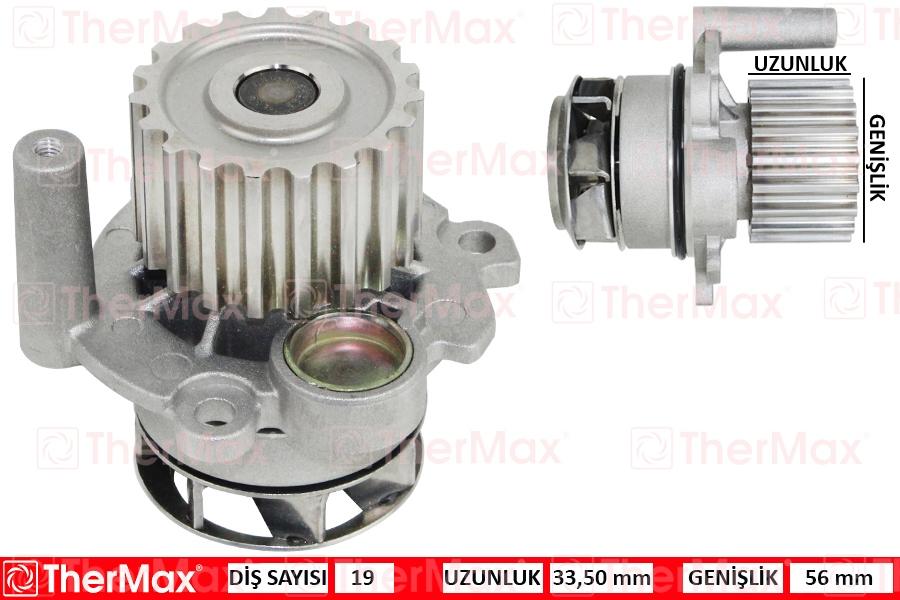 DEVİRDAİM PASSAT-A4-A6-GOLF 5-SUPERB 2.0TDI (06-10) (BKP-BKD-BRE) - THERMAX - OEM 038121011G