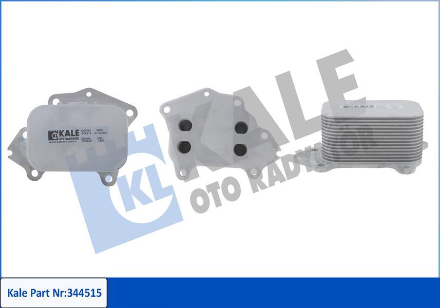 YAĞ SOĞUTUCU PETEK FORD-PEUGEOT-CİTROEN FOCUS-COURIER-FIESTA-206 208 301 308 307 2008 3008 PARTNER C3 C4 BERLINGO 02> 1.5-1.6 TDCİ - KALE - OEM 3M5Q