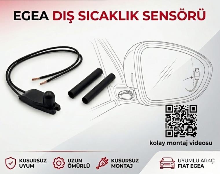 AYNA DIŞ SICAKLIK ISI SENSÖRÜ (MÜŞÜRÜ) FIAT EGEA - AFT - OEM 735705166