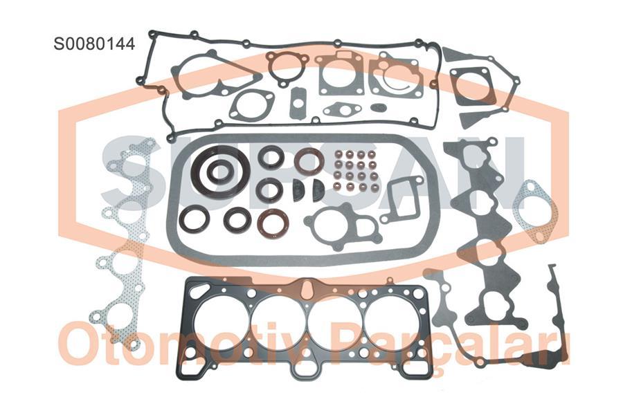 TAM TAKIM CONTASI KECELI-SUBAP LASTIKLI-SKCLI ELENTRA ACCENT ERA 1.6 16V (G4EE-G4ED) - SUPSAN - OEM 2091026K00