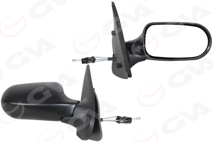 DIŞ DİKİZ AYNASI SAĞ PALIO 03>ALBEA 05> MEKANİK +PLASTİK AYAK +KONVEKS - GVA - OEM 735327432