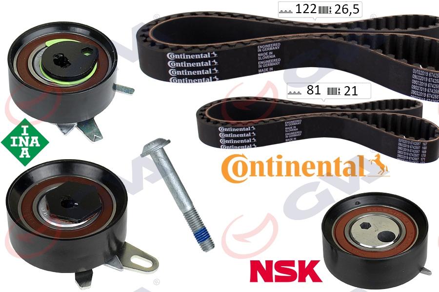 TRİGER SETİ (122x26.5 -081x21) T4 2.5TDI - LT35 2.5TDI (ACV-ANJ-AVR) (K015323XS) - GVA - OEM 074198119