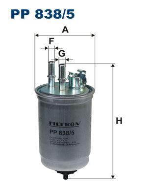 MAZOT FILTRESI CONNECT 1.8TDCI 75PS 02>05 FOCUS 1.8TDCI 75PS -90PS 01>05 - FILTRON - OEM 2S719155AB