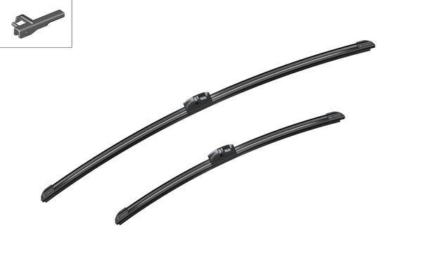 SILECEK SUPURGESI TAKIMI 650mm / 450mm BMW F10 F11 - BOSCH - OEM 61612458016