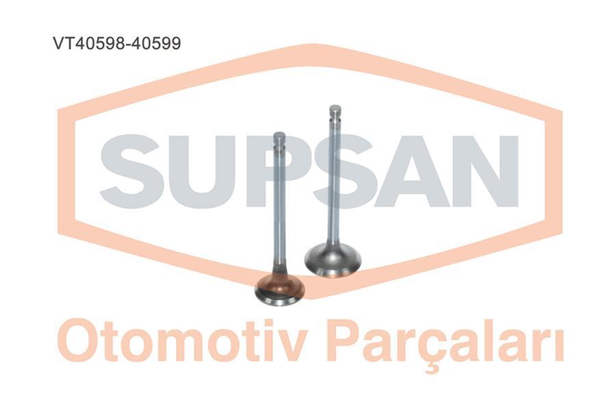 SUBAP EMME+EKSOZ (IN-8 EX-8) HYUNDAI ELANTRA 1.6 16V KIA CERATO (G4ED-G) - SUPSAN - OEM 2221226000