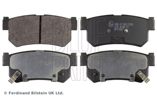 ARKA FREN BALATASI SHANYONG ACTYON 2.0-2.3-2.7 05--> - BLUEPRINT - OEM 48413090A1