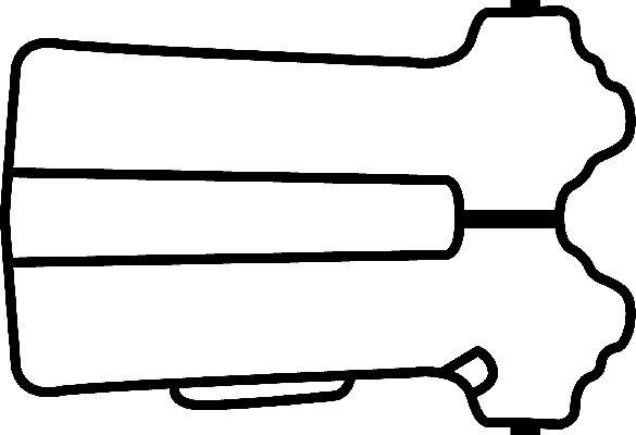 KULBUTOR KAPAK CONTASI OPEL AGILA / CORSA D - CORTECO - OEM 24403772