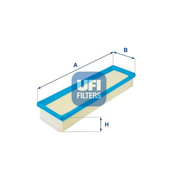 HAVA FİLTRESİ PEUGEOT P206 (98>12) P307 (03>07) CITROEN C4 (04-) 1.4 16V TU3 - UFI - OEM 1444.TL