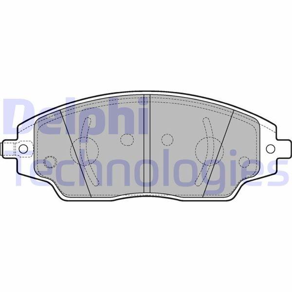 ON FREN BALATASI CHEVROLET AVEO 03/11-> - DELPHI - OEM 95231012