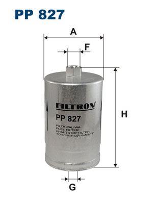 YAKIT FİLTRESİ PASSAT (90-05)-A6 (WK725) - FILTRON - OEM 441201511C