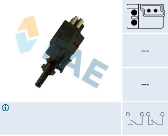 FREN LAMBASI SALTERI MERCEDES W124 S124 C124 W126 W201 W202 S202 W210 R129 - FAE - OEM A0015450109