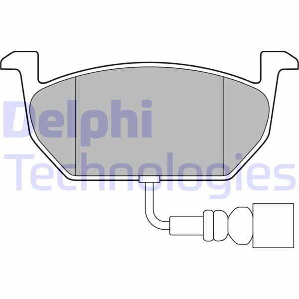 ÖN BALATA ÜSTTEN KULAKLI GOLF7-A3-LEON-OCTAVIA 12=> - DELPHI - OEM 5Q0698151C
