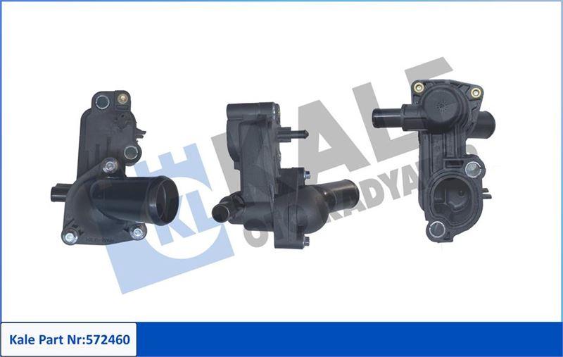 TERMOSTAT 88°C PLASTIK GOVDELI KOMPLE FORD FOCUS C MAX FOCUS FOCUS II GALAXY II MONDEO IV S MAX TOURNEO CONNECT TRANSIT CONNECT - KALE RADYATOR - OEM 2S4Q9K478AD