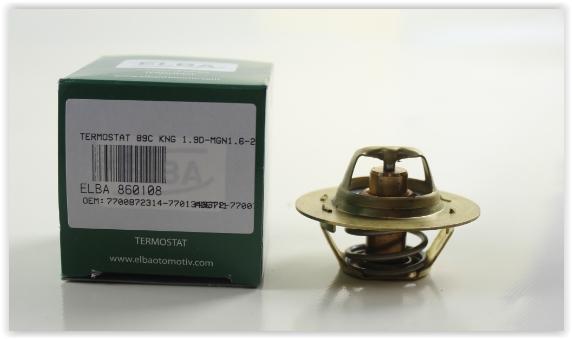 TERMOSTAT (89°) RENAULT MEGANE LAGUNA 18 20 KANGOO 19 D (CONTASIZ) - VERNET - OEM 8200125655