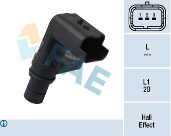 EKSANTRİK MİL SENSÖRÜ P207-P208-P308-P508-P5008-C3-C4-C5-DS3-DS4-PARTNER-BERLINGO 1.4-1.6 16V THP- VTI-GTI BMW F20-F21-F30 MINI R56 - FAE - OEM 1920.LS