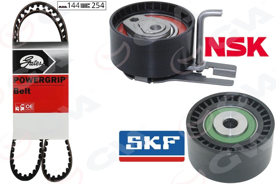 EKSANTRİK GERGİ KİTİ (144 DİŞ EURO4) P206-P307-C1-C2-C3-NEMO-BIPPER-FIESTA 02> 1.4 HDI-TDCI - GVA - OEM 2S6Q8A615AB