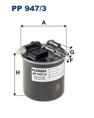 YAKIT FILTRESI MERCEDES OM607 W176 W246 C117 X117 X156 - FILTRON - OEM A6070901352
