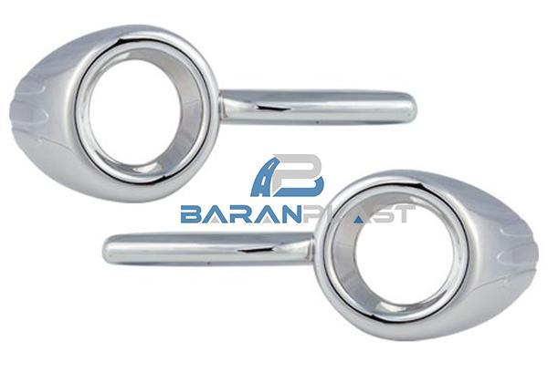 SIS FARI ÇERÇEVESI (KROM) FIAT DOBLO 10=> - BARAN