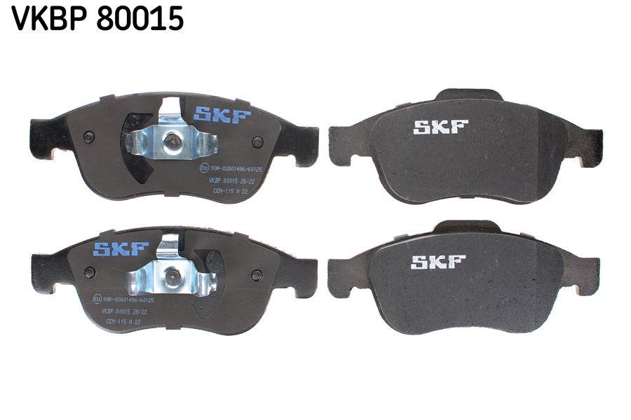 ÖN FREN BALATASI MEGANE III 09> SCENIC III 09>FLUENCE 10>DUSTER 10> LODGY 12> CAPTUR I 13>1.5 DCI 1.6 16V - SKF - OEM 410A12582R